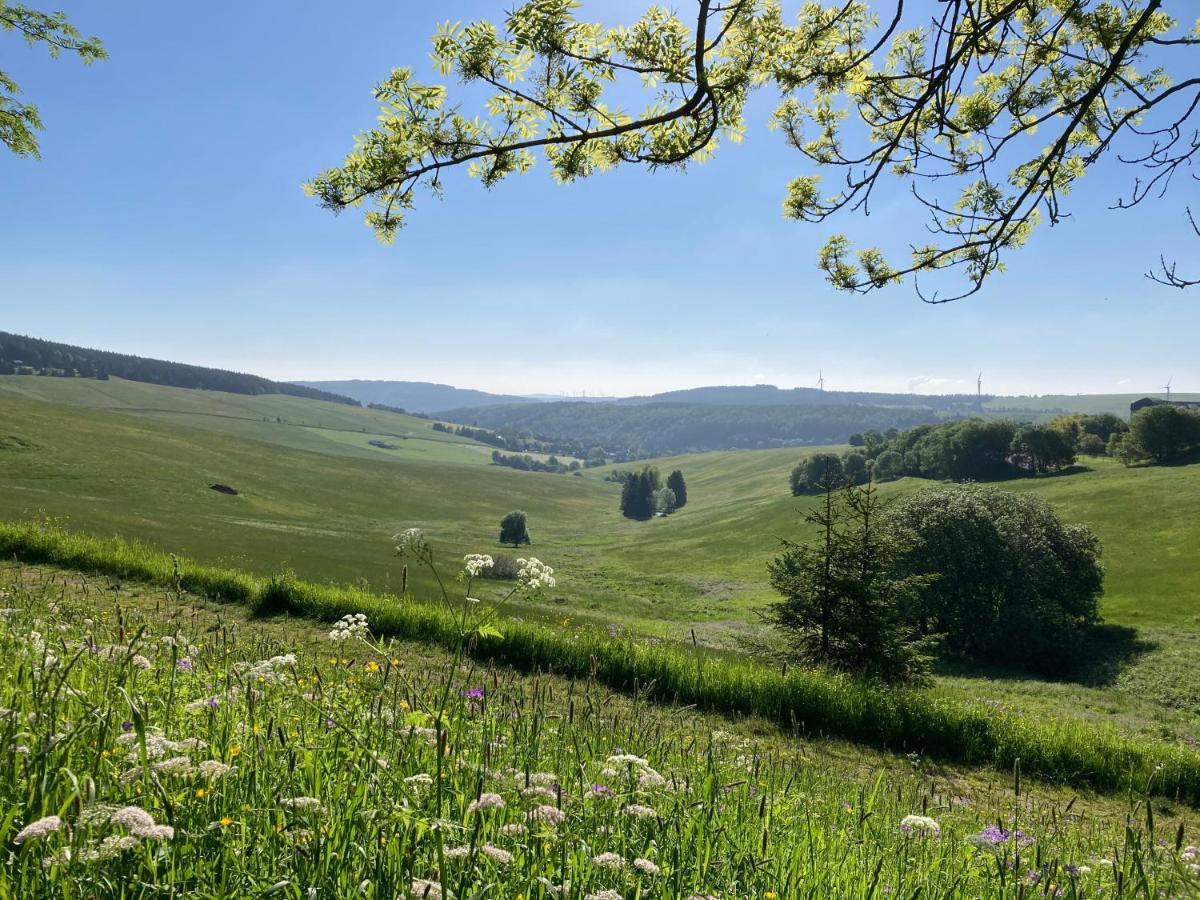 Basislager Fichtelberg Und Waldeck Oberwiesenthal Ngoại thất bức ảnh